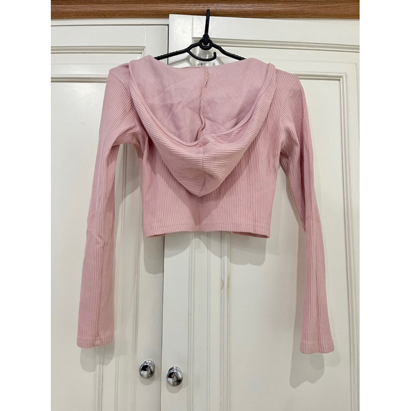 Set bộ thun gân tay dài quần dài hồng