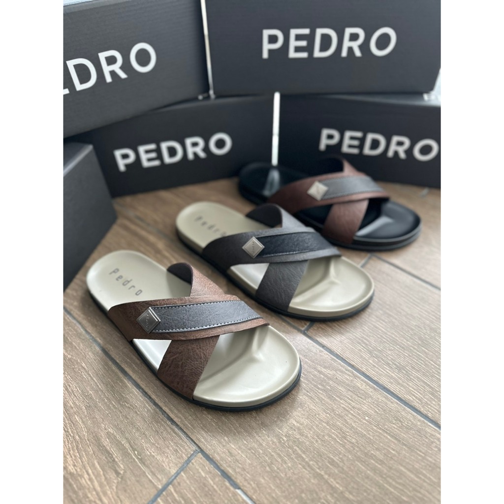 Dép Da Nam Quai Chéo Cá Tính Trẻ Trung