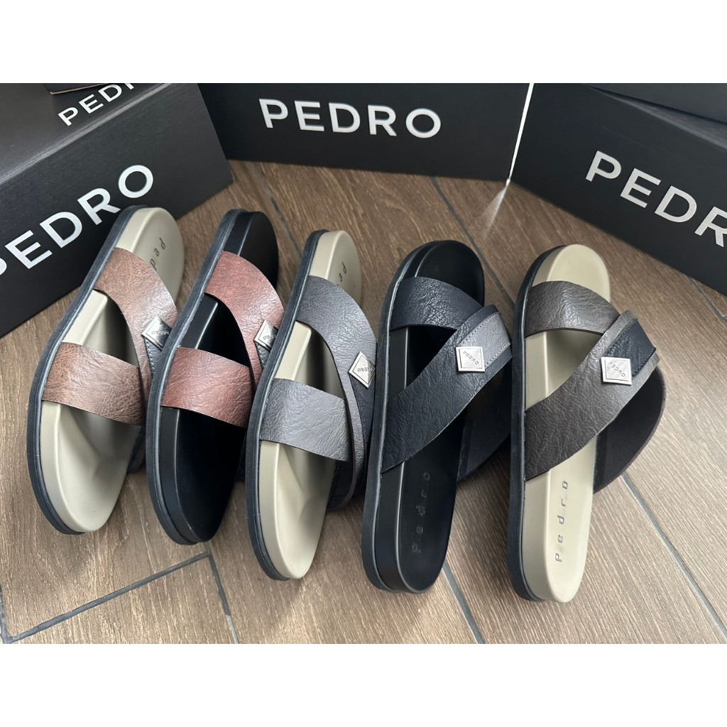 Dép Da Nam Quai Chéo Cá Tính Trẻ Trung