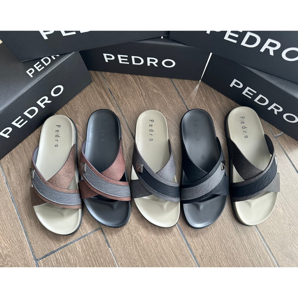 Dép Da Nam Quai Chéo Cá Tính Trẻ Trung