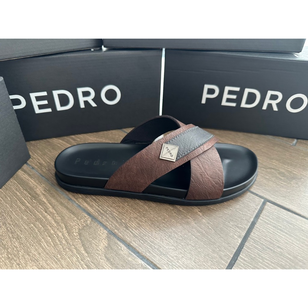 Dép Da Nam Quai Chéo Cá Tính Trẻ Trung