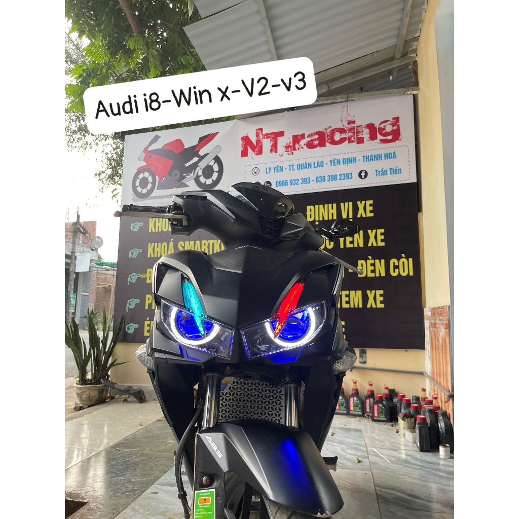 Mạch Audi i8 A11 gắn xe exciter150; winnrerX Ab Sh