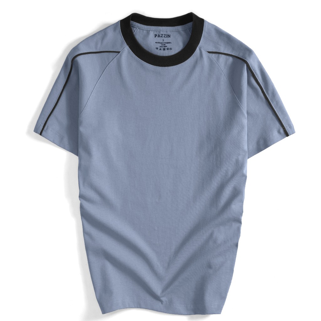 Áo Thun Cổ Tròn Thiết Kế Premium Tay Ngắn Chất Vải Mềm Mịn Thoải Mái AT02 XÁM
