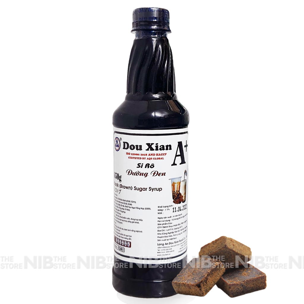 Siro A+ Douxian Đường Đen chai 500ml