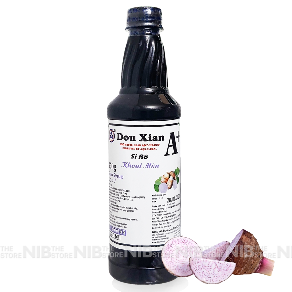 Siro A+ Douxian Khoai Môn chai 500ml