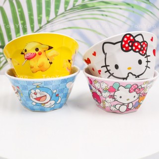 Chén cơm mẫu hoạt hình 11.8cm chất liệu Melamine TooYoo BK00501