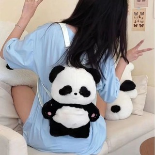 Balo lông gấu panda siêu cute