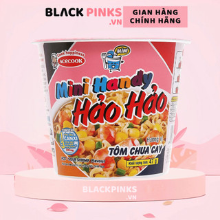 Mì ăn liền Mini Handy Hảo Hảo vị tôm chua cay ly 47g