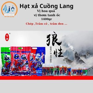 Hạt xả câu trắm đen Cuồng Lang mồi hạt xả tan lâu trong nước trọng lượng 1400gr MC-13