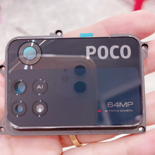Kính camera poco m4 pro 4g / c40 / redmi 10c nguyên cụm
