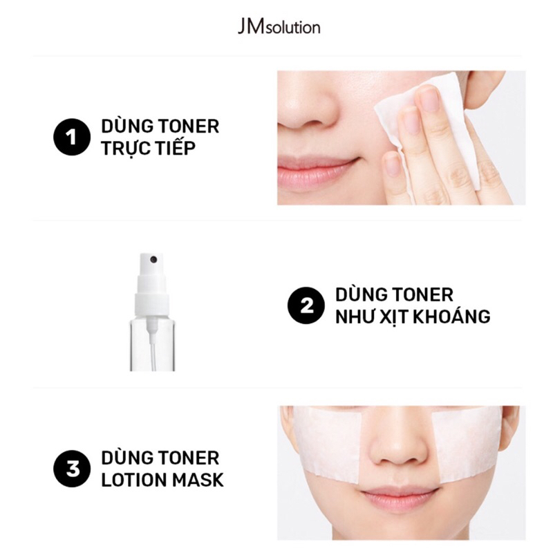 Nước hoa hồng cân bằng da JM Solution Luminous Toner 600ml