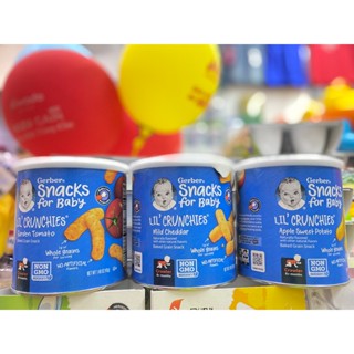 Bánh ăn dặm Gerber lùn hình que cho bé tập ăn dặm từ 8 tháng hàng Mỹ vị hoa quả