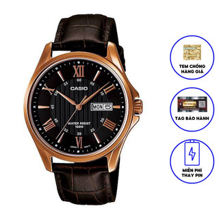 Đồng Hồ Nam Casio Dây Da MTP-1384L-1AVDF Chính Hãng