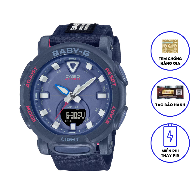 Đồng Hồ Casio Nữ Dây Vải BABYG BGA-310C-2ADR Chính Hãng