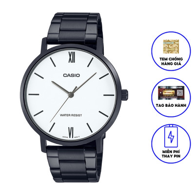 Đồng hồ nam dây kim loại Casio MTP-VT01B-7B chính hãng
