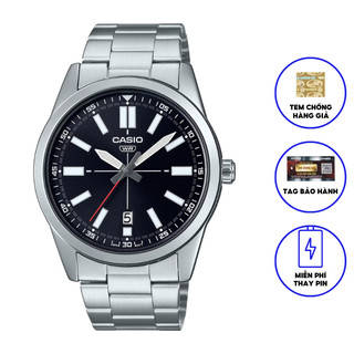  Đồng Hồ Casio Nam Dây Kim Loại MTP-VD02D-1EV Chính Hãng 