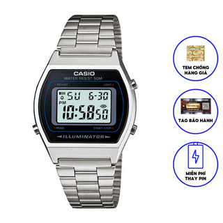 Đồng hồ nam dây kim loại CASIO B640WD-1AV chính hãng 