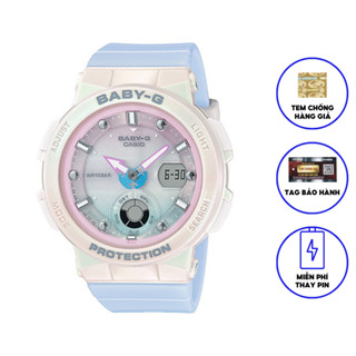 Đồng hồ casio nữ dây nhựa BABYG BGA-250-7A3DR chính hãng