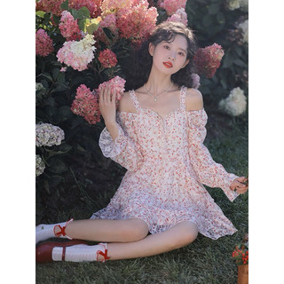 🖤Đầm tiểu thư xoè trễ vai ngực ren đầm công chúa xinh xắn vintage retro ulzzang