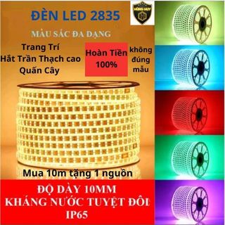 Dây Led 2835 siêu sáng 2 hàng bóng 1m 120 chip led ,chống nước , hắt trần , trang trí và quấn cây