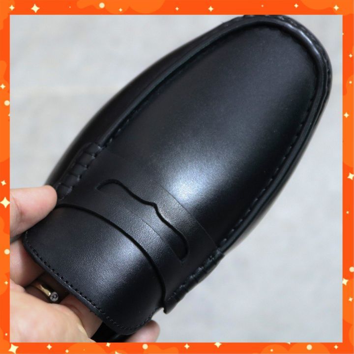 Giày Lười Nam Da Bò Thật Cao Cấp Đế Khâu Giày Da Nam Trung Niên Thời Trang Công Sở Kiểu Dáng Trẻ Trung Sang Trọng