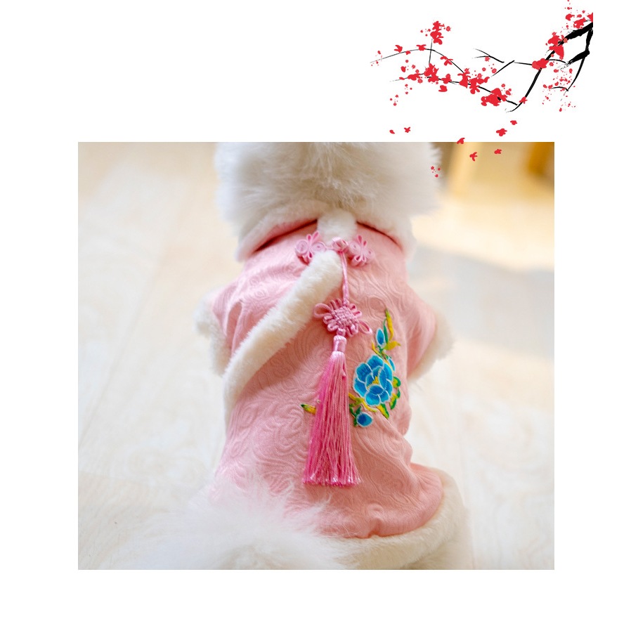 Quần Áo Tết cho Chó Mèo - Quần áo Thú Cưng - Tet clothes for pets 2