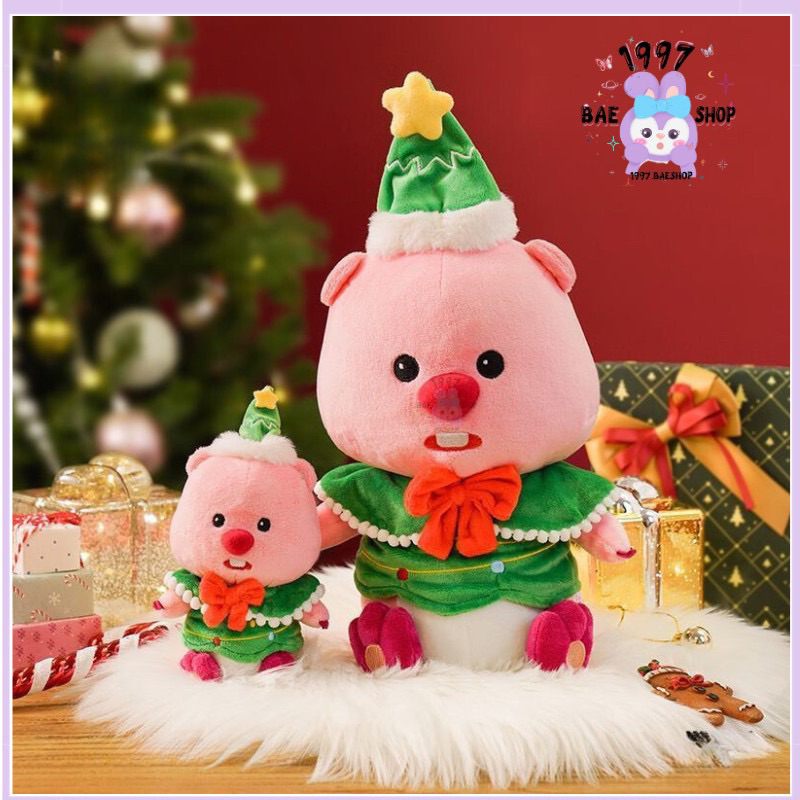 Thú nhồi bông hình gấu Loopy cosplay siêu đáng yêu