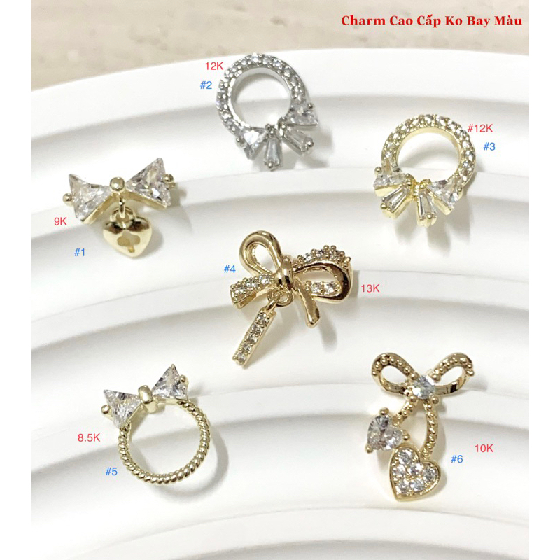 Đá Hình Nơ cao cấp ko bay màu