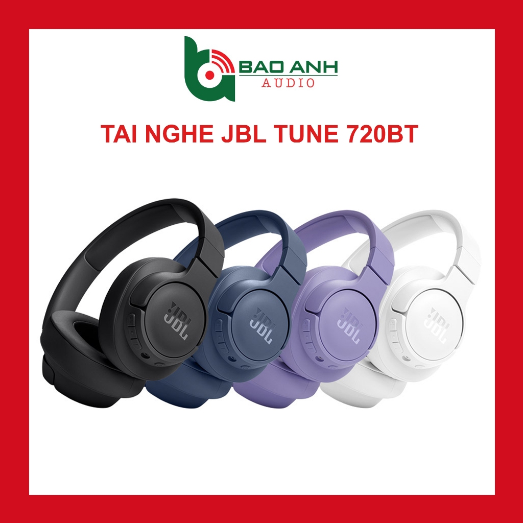 Tai nghe JBL Tune 720BT chụp tai Bluetooth Hàng Chính Hãng