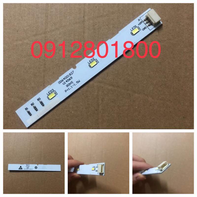 Đèn led tủ lạnh 12v 3 chân thay thế cho tủ lạnh SAMSUNG, LG, HITACHI, TOSHIBA, PANASONIC, AQUA, SANYO, ELECTROLUX