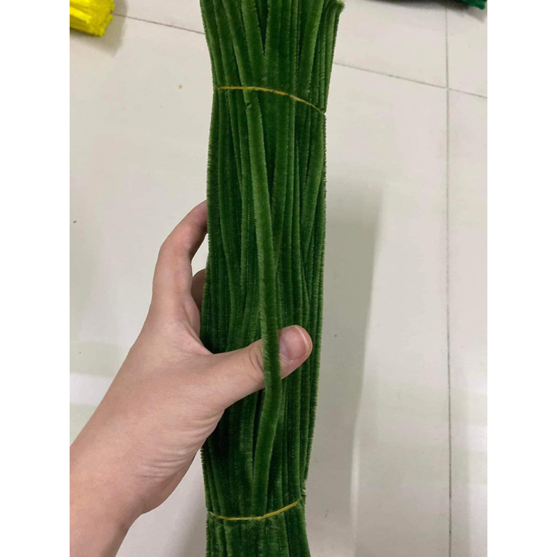 Bó kẽm nhung nhiều  màu sắc 200 cành