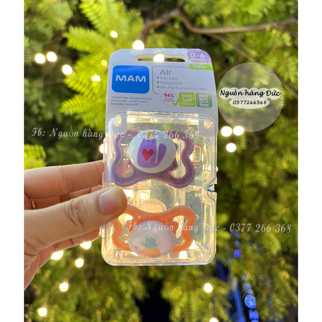 Ti giả MAM Air 0-6m, 6-16m, 16m+  Nguồn hàng Đức