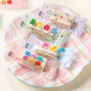 Túi đựng kẹo nougat coffee bear ~ 200 chiếc