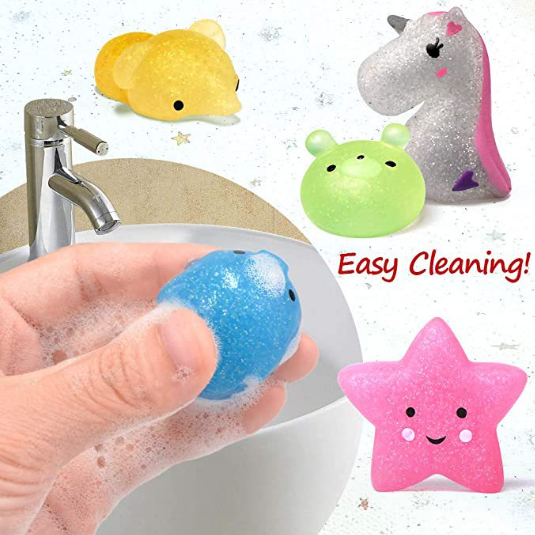 Squishy kim tuyến mochi giáng sinh DCBM5 Dễ Thương mềm mại bóp đã tay cute dán trang trí ốp