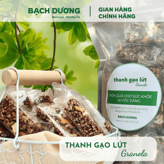 Thanh gạo lứt ngũ cốc, gạo lứt mix hạt dinh dưỡng, ăn chay, ăn kiêng, giảm cân, yoga 500g - Bạch Dương Ngũ Cốc Healthy