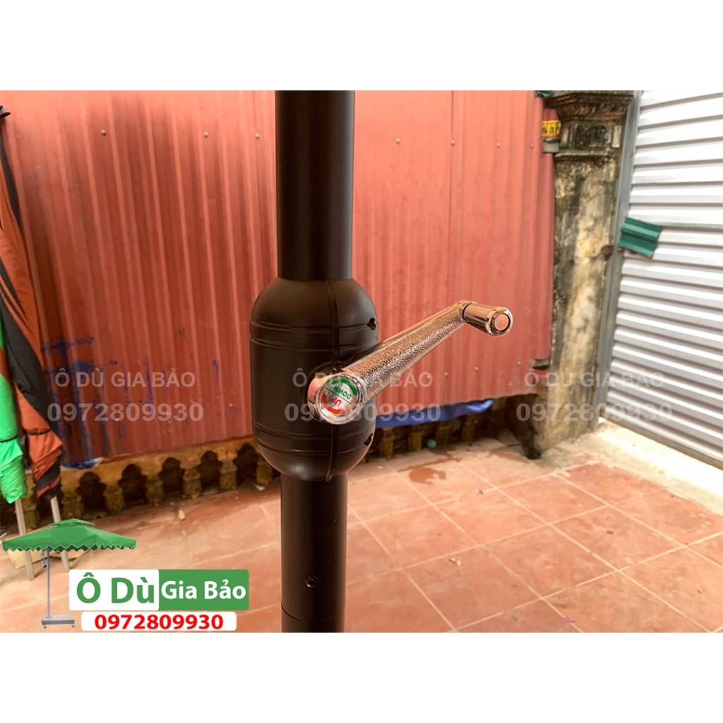 Ô Chính Tâm Ba Mái Kết Hợp Dài 4.55m Rộng 2.65m Che Nắng Mưa Ngoài Trời Nhập Khẩu