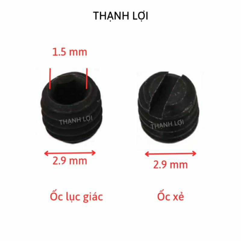Combo Ốc kim máy vắt sổ công nghiệp 4 chỉ, 5 chỉ