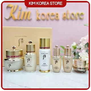 Set kem dưỡng Whoo bichup⚡CHÍNH HÃNG⚡ Whoo hoàng cung hồng nhuận da, bộ tinh chất tái tạo phục hồi căng bóng, trẻ hóa da