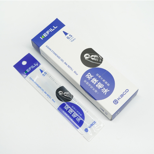 Ruột lẻ bút bi gel KACO PURE ngòi 0.5mm