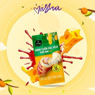Bánh cuộn xúc xích phô mai que 195gr