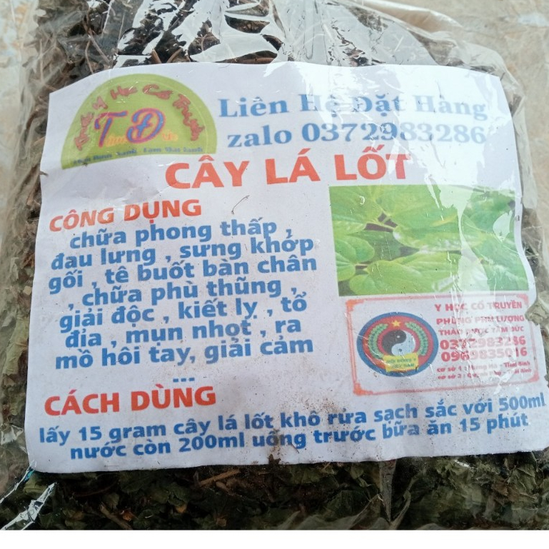 1kg cây lá lốt khô
