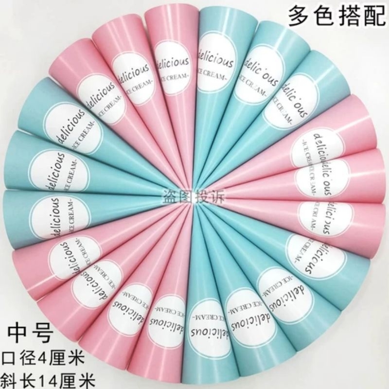 Vỏ giấy lót kem ốc quế 1000 cái