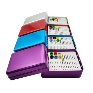 Hộp hấp nong dũa nha khoa-hộp hấp file -hấp đựng Dụng cụ khử trùng nha khoa 180 lỗ,120 lỗ,70 lỗox tý