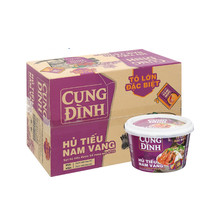 Thùng mì ly/bát Cung Đình đủ 5 vị