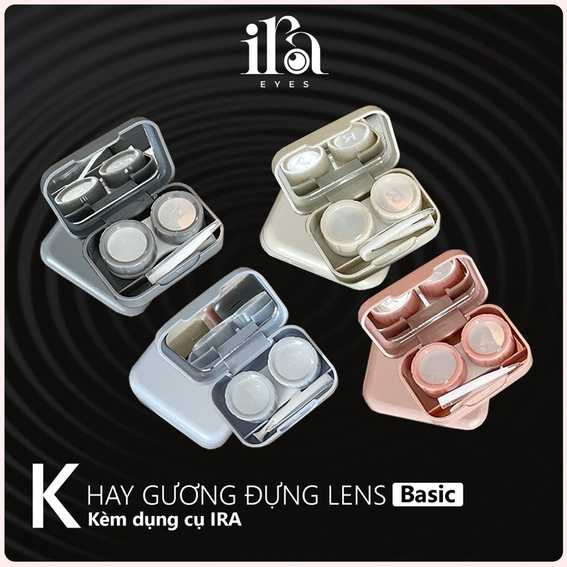 Khay Đựng Lens Basic Màu Sắc Pastel IRA