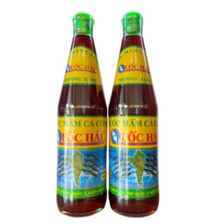 Nước mắm quốc hải thượng hạng chai sành 700ml