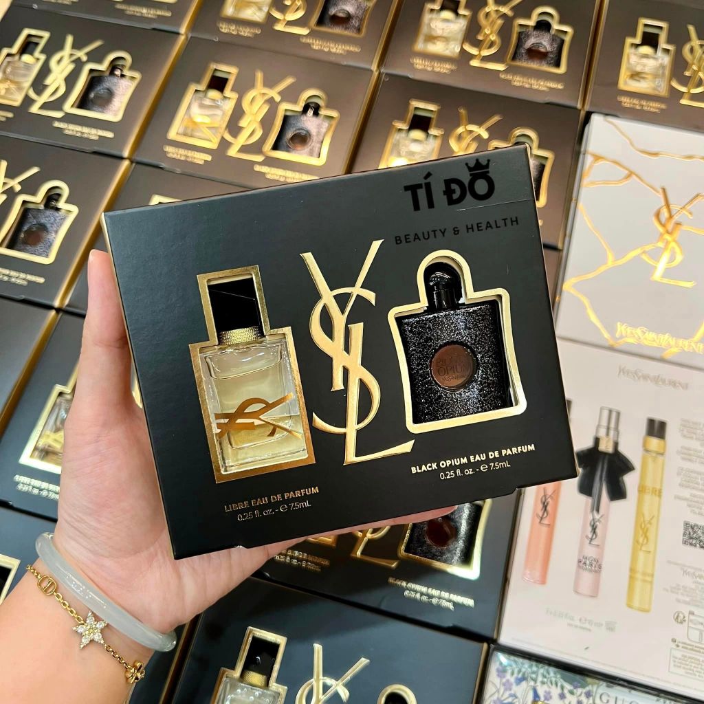 YSL - Set Nước Hoa Mini Black Opium & Libre Eau de Parfum