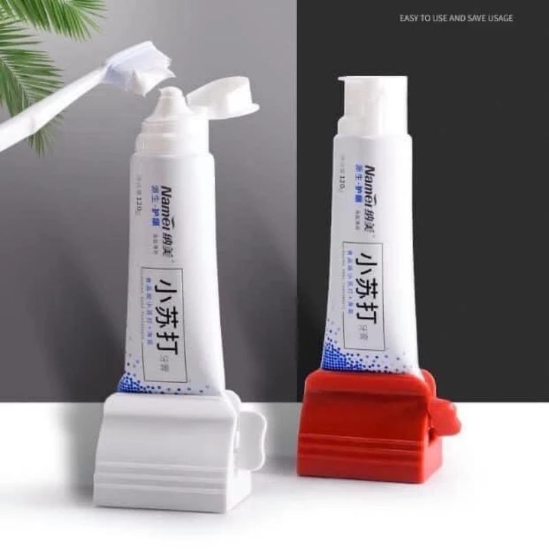 Kep Nặn Kem Đánh Răng - Dụng Cụ Kẹp Ép Lấy Kem Đánh Răng