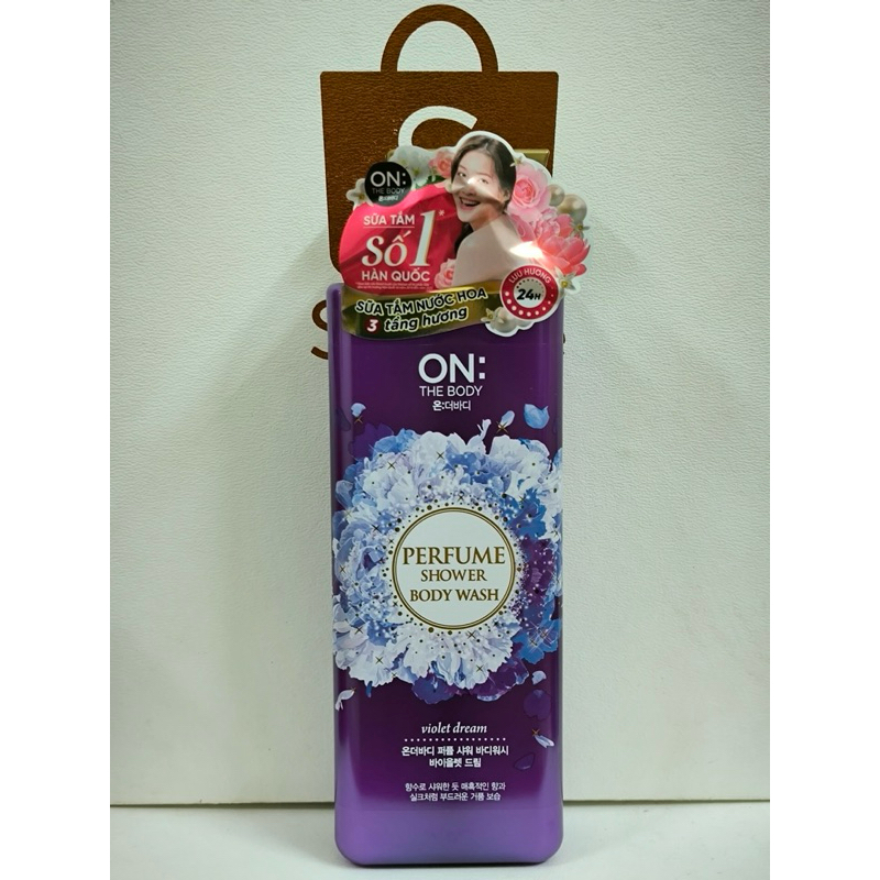 Sữa tắm dưỡng ẩm hương nước hoa On: The Body Perfume 500g