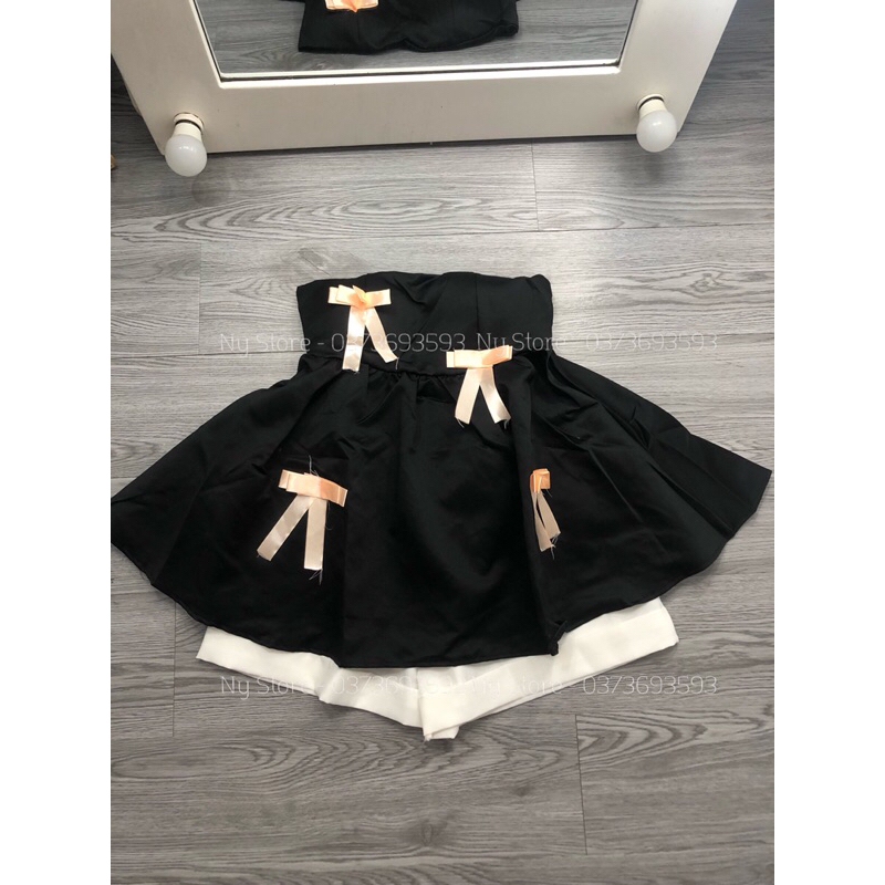 ÁO CÚP BABYDOLL NƠ